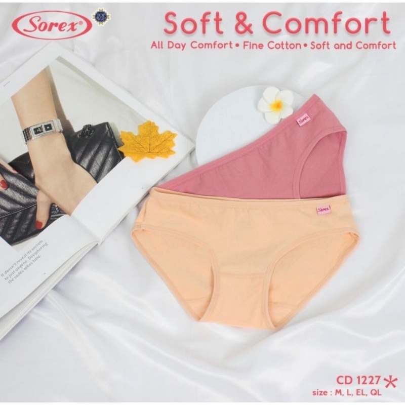 Sorex Panty Basic CD (1227)/Celana Dalam Pakaian Dalam Wanita