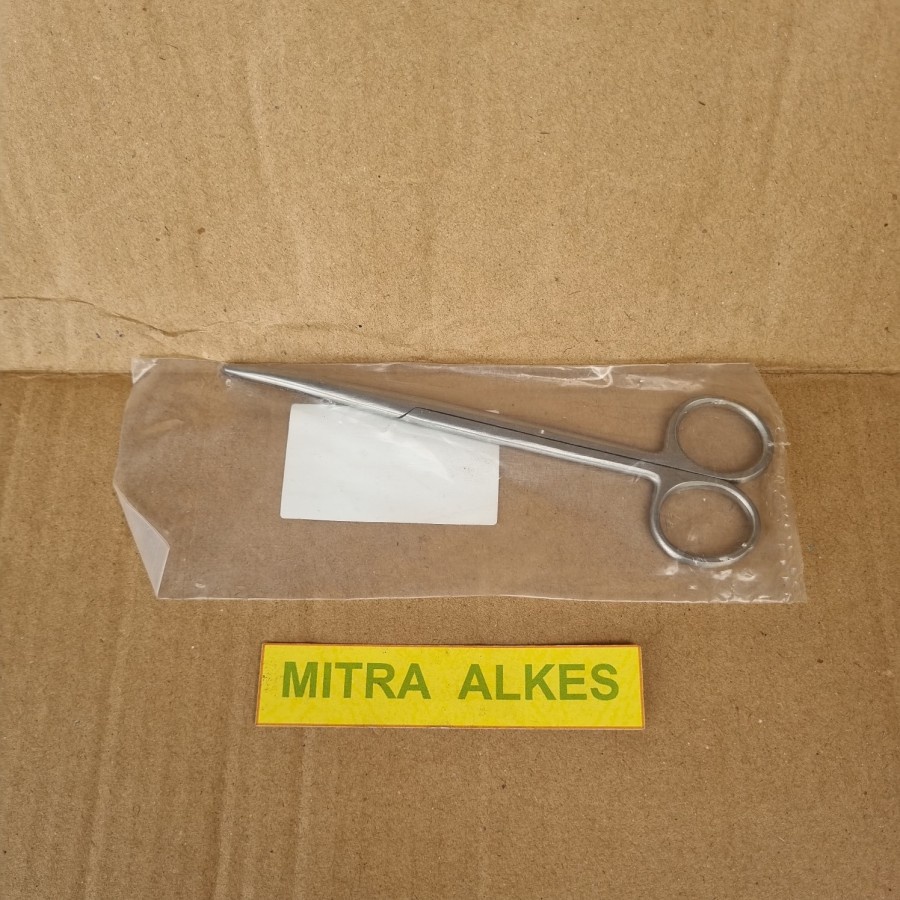 Metzenbaum Scissors Lurus - Bengkok 16 cm. Gunting Jaringan 16cm.