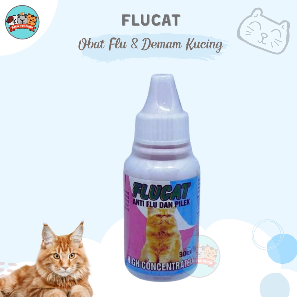 Flucat Obat Flu dan Batuk Kucing