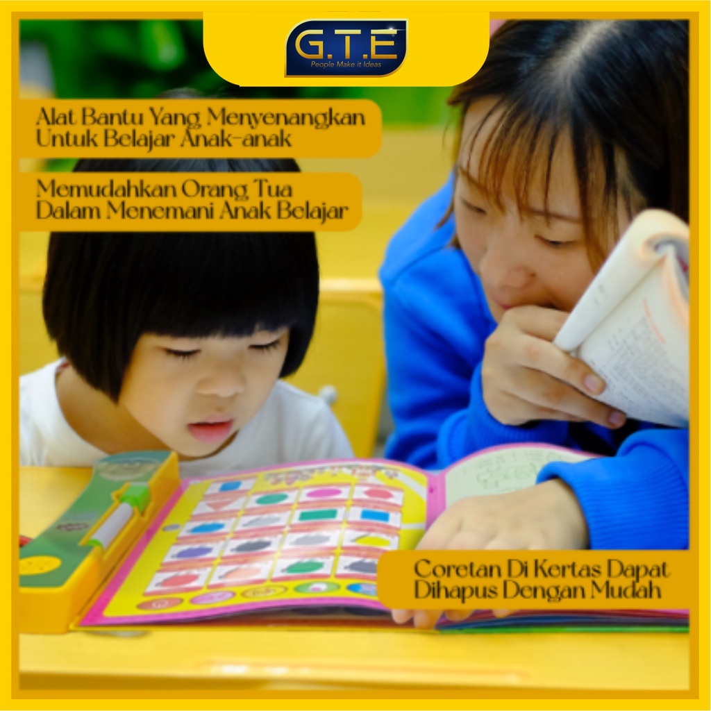 GTE | Buku Mainan Pintar Anak 4 bahasa/buku elektronik anak islami/ E BOOK ANAK [FREE EMOJI] / buku elektronik anak / E BOOK pintar-5