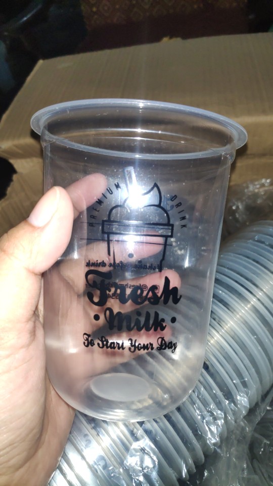 Sablon Cup Costum Logo 16oval 8 Gram @1000pcs