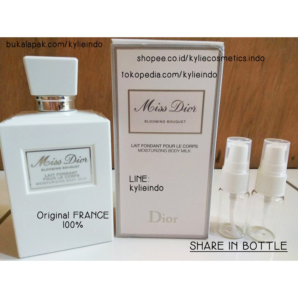 dior blooming bouquet lotion