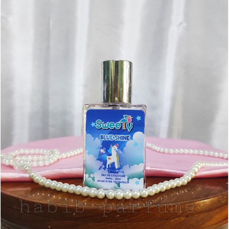 PARFUM SWEETY BLUE SHINE 30ML BPOM Parfum Bayi Parfum Best Seller wanita