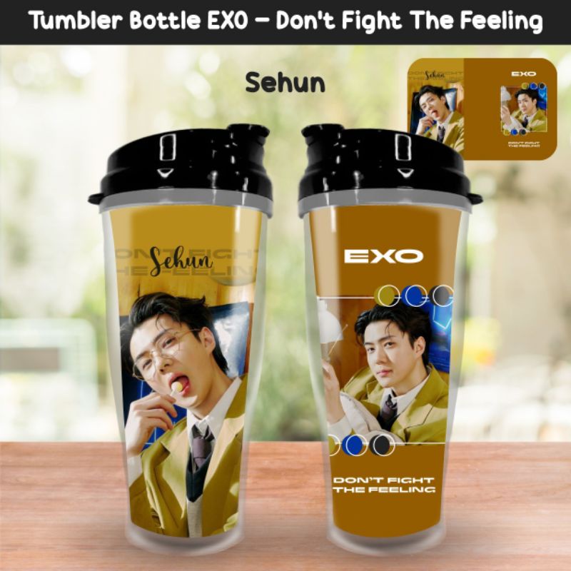 TUMBLER EXO EXIST  CUSTOM 380ml botol minum