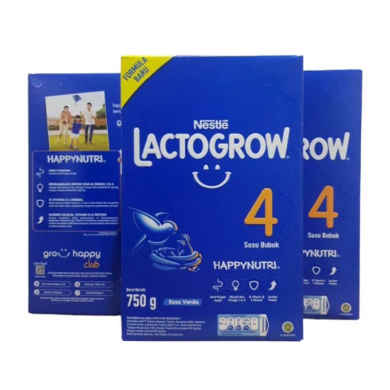 

PROMO LACTOGROW 4 MADU VANILA 750GR