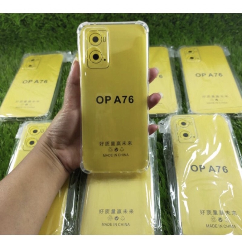 ANTICRACK CASE OPPO A76 / CASE JELLY BENING OPPO A76 ULTRA CLEAR