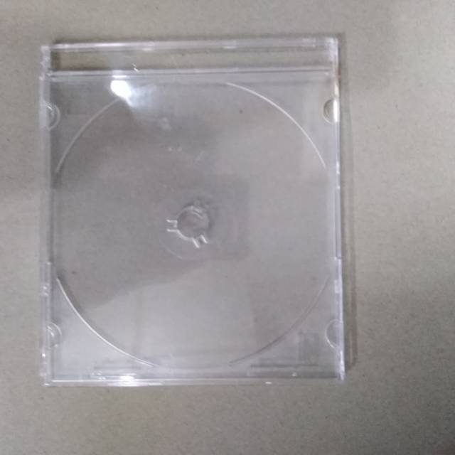 Casing Cd mika transparant