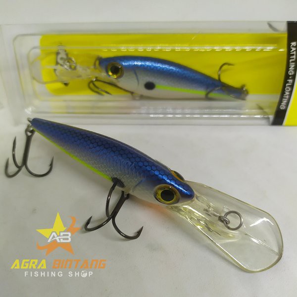 LURE STORM SMASH SHAD 7 HOT BLUE SHAD