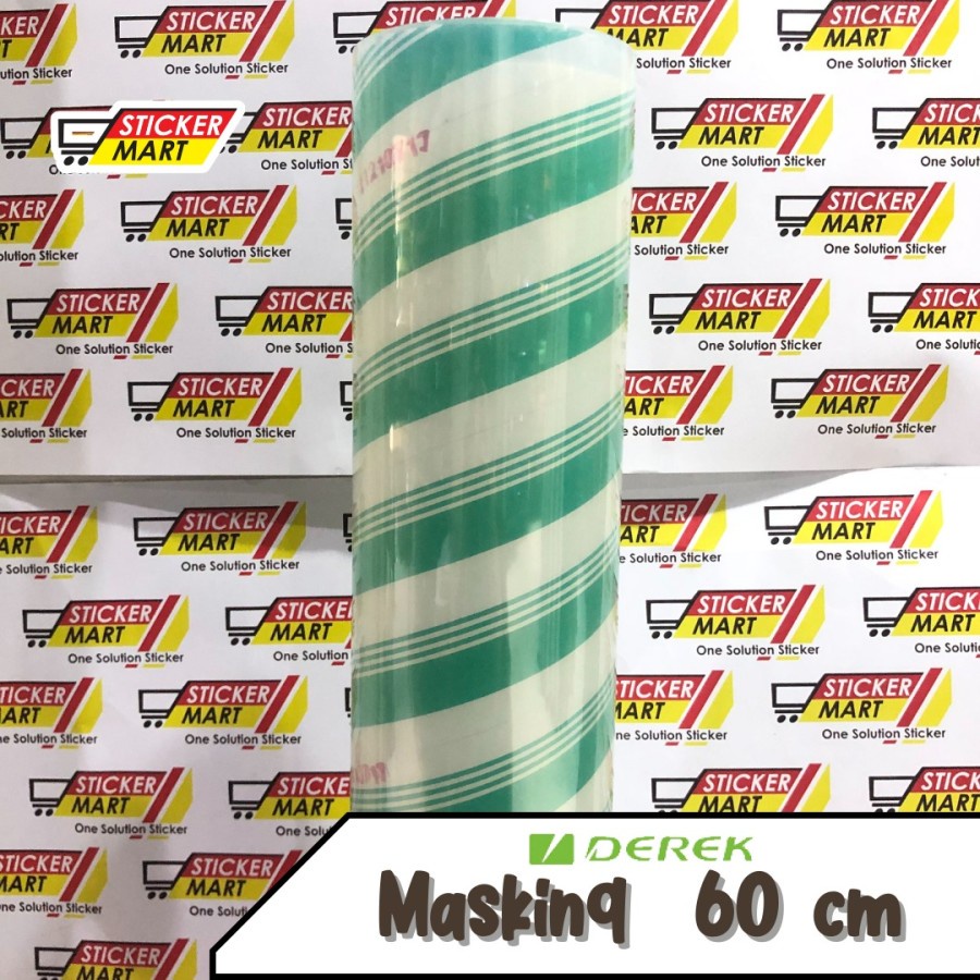 

Sticker Masking Tape Murah lebar 60cm laminasi utk cutting sticker