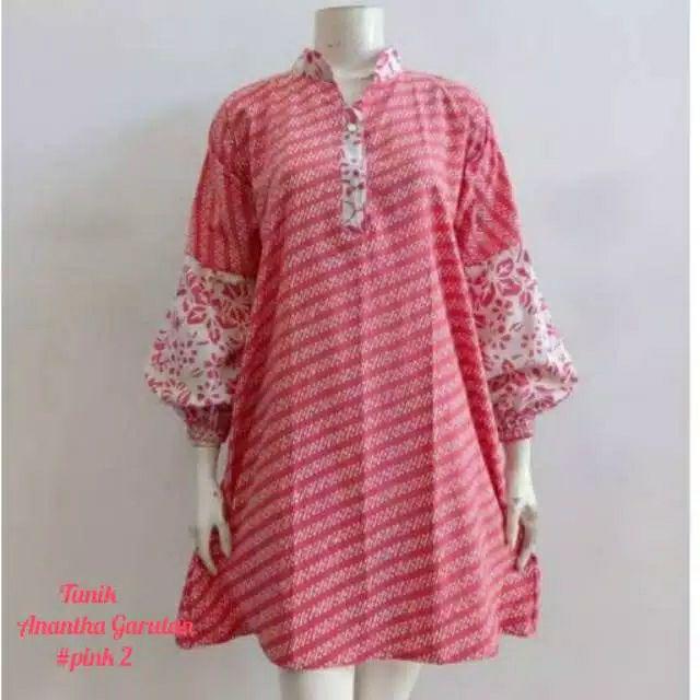 Tunik Anantha Garutan 03 | Dress Batik Wanita Busui