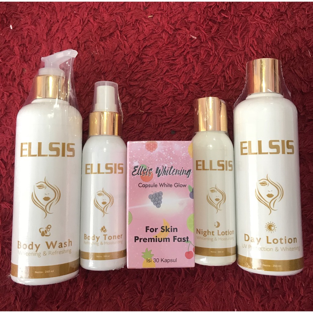 LOTION PLATINUM & SUPLEMEN ELLSIS WHITENING