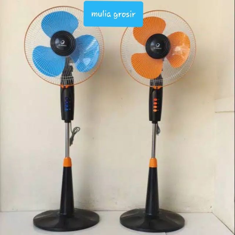 Stand Fan Rinrei 16inch Kipas Rinrei Kipas Angin Rinrei