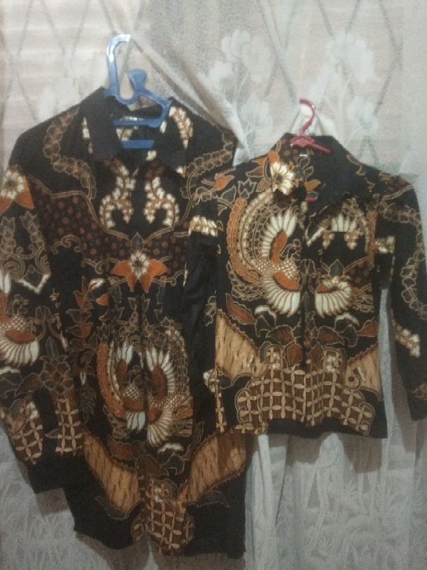 Batik Couple Ayah Dan Anak Laki Laki Modern