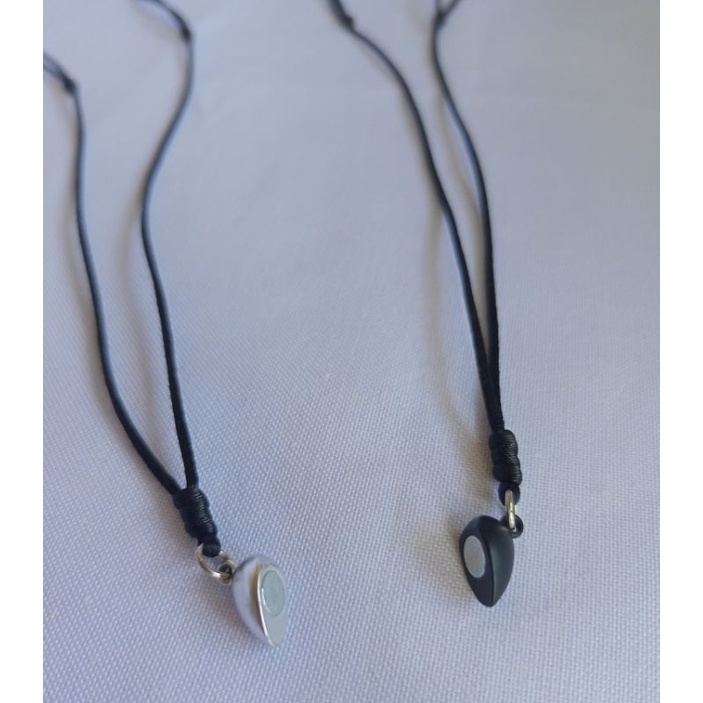 kalung tali couple magnet love (dapat 2 kalung) BACA DESKRIPSI PRODUK