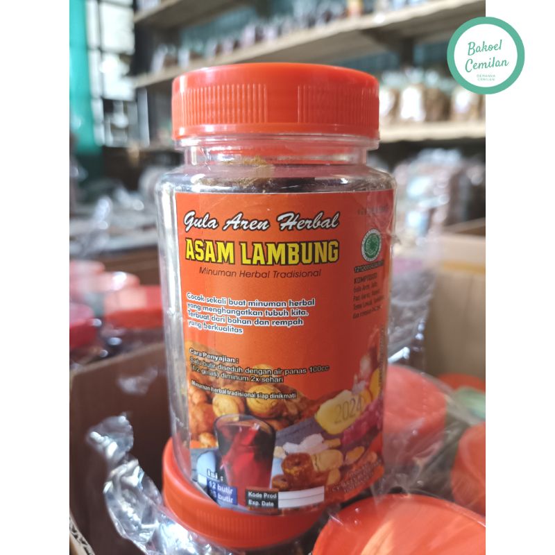 GUJAHE | Gula Aren Herbal Obat Asam Lambung isi 20 biji