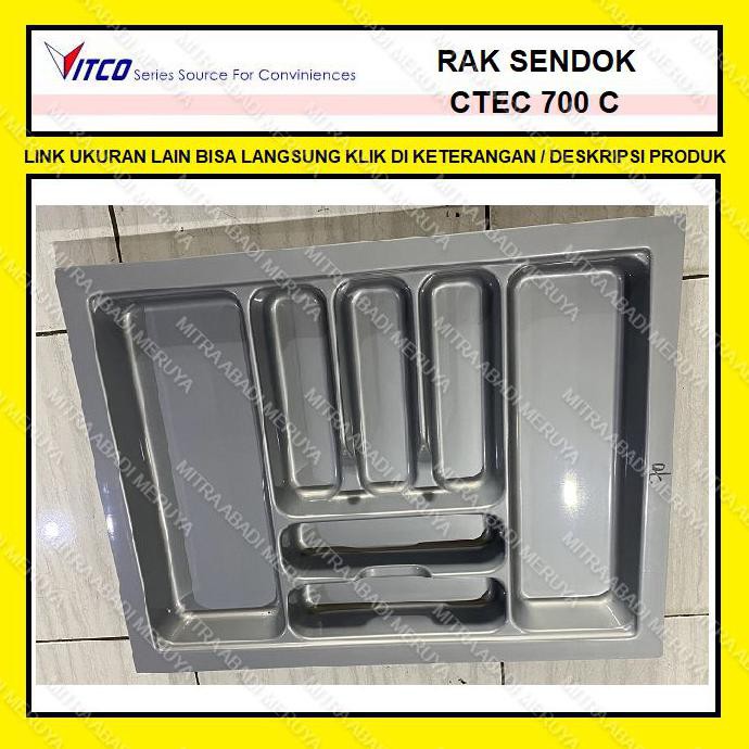 Best Seller - Rak Sendok Laci Vitco Ctec 700 C Laci Sendok