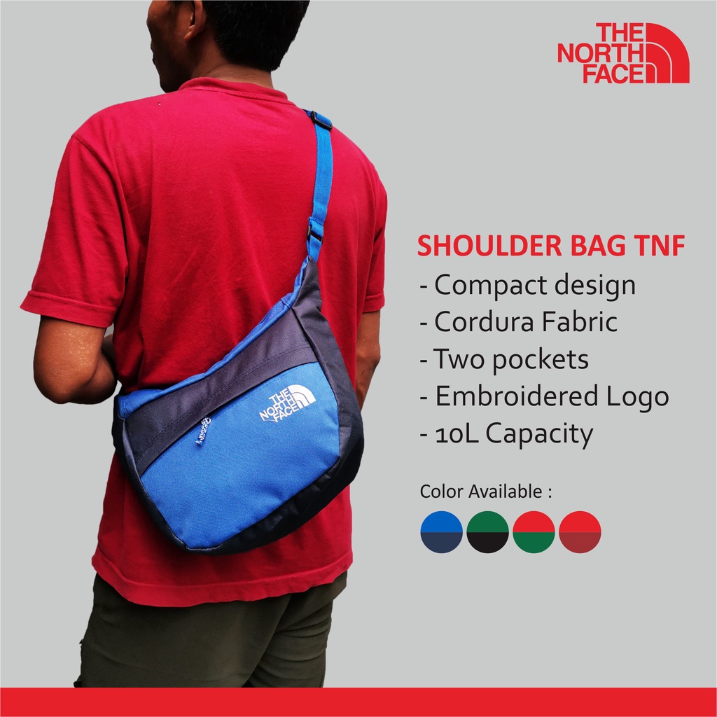 TAS SELEMPANG PRIA WANITA 10L / TAS SHOULDER BAG SLEMPANG TNF OUTDOOR
