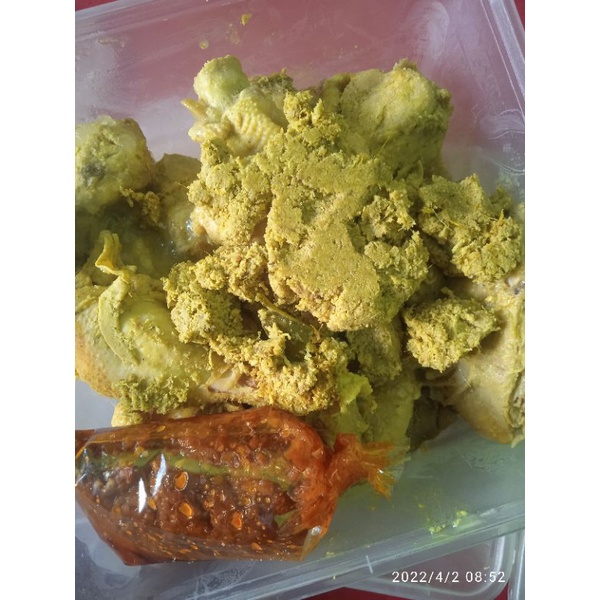 

ayam ungkapan serundeng kelapa