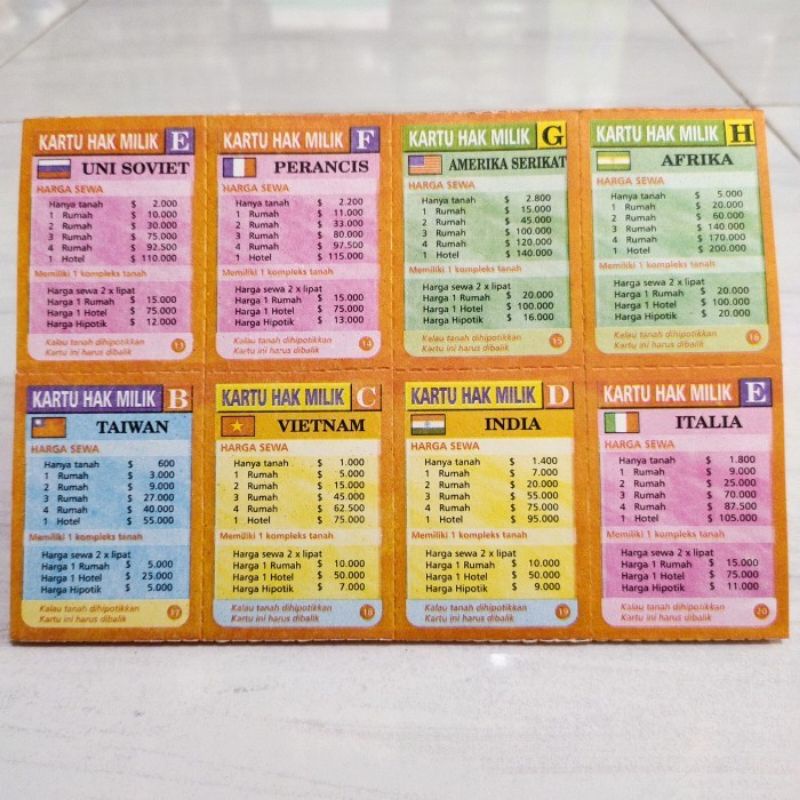 Mainan Monopoli Internasional Murah Family Board Game Ular Tangga Anak