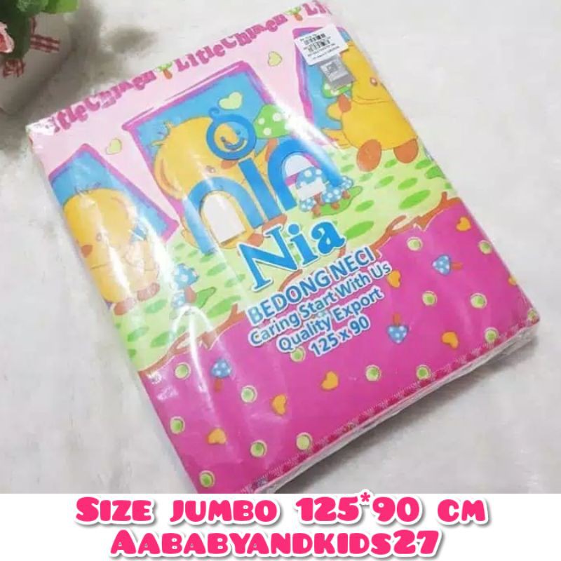 NIA 1PAK ISI 6PC BEDONG BAYI JUMBO UKURAN 125X90 CM FREE SARUNG TANGAN DAN KAKI BAHAN NYAMAN DAN SNI