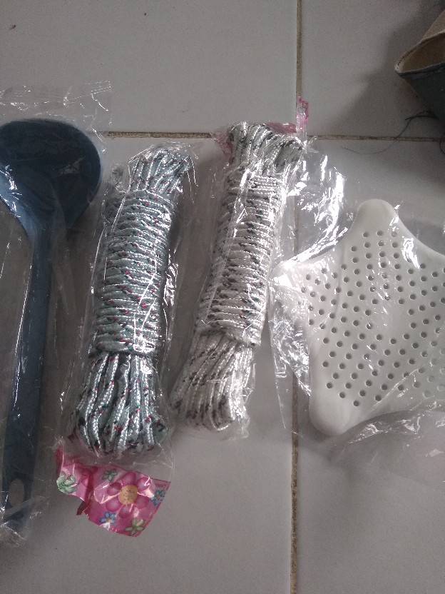 Tali Jemuran Bahan Nilon Panjang 10 Meter Anti Selip Nylon Warna Warni Tali Serbaguna