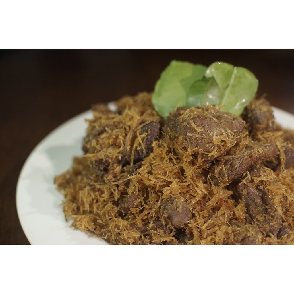 

Srundeng daging sapi