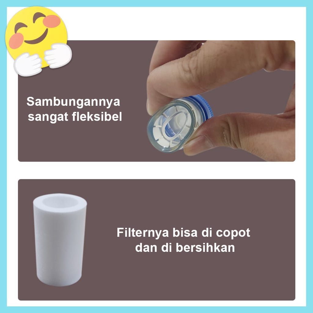 BIG SALE mrcaisen WATER FILTER water quality detector filter air saringan air kran filter keran air penjernih air W001