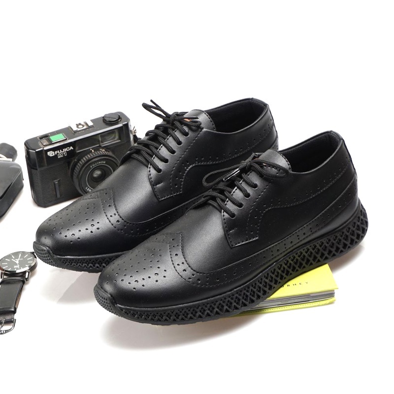 SEPATU KERJA PRIA JOEY LORD BLACK TOTOSURYO x JOEY FOOTWEAR SEPATU PANTOFEL SEPATU FORMAL PRIA