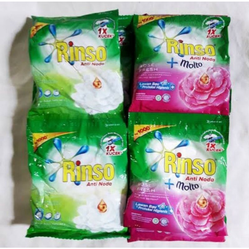 rinso bubuk renceng isi 6 sachet