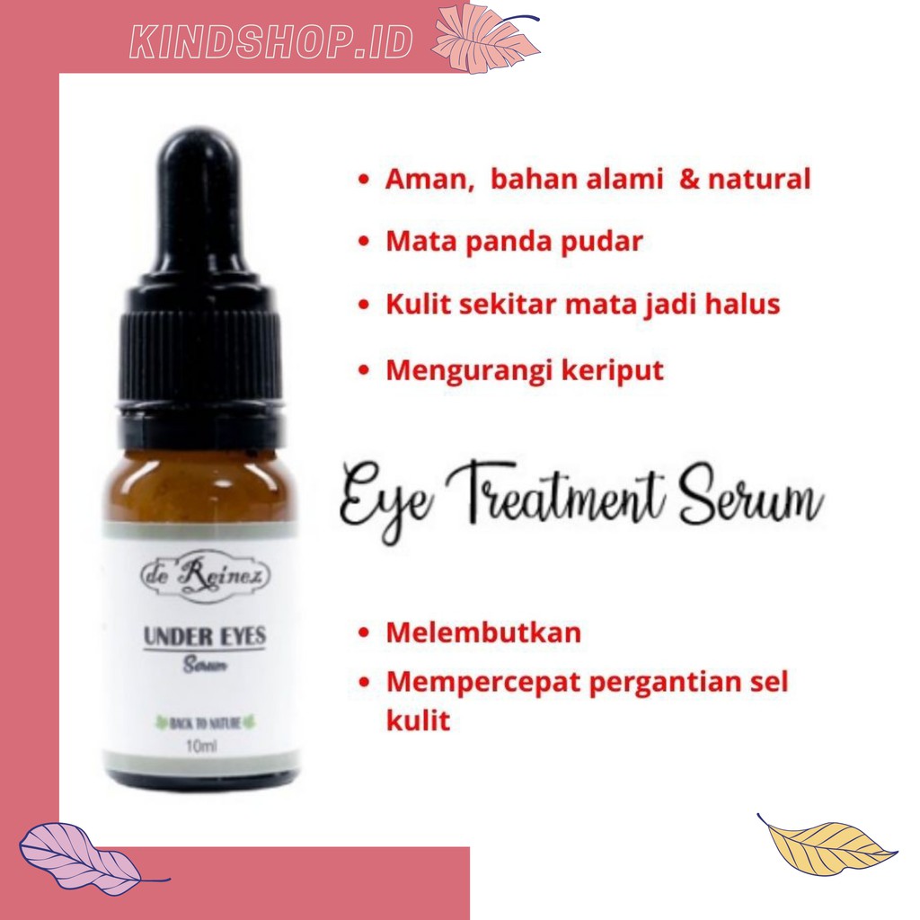 KINDSTORE❤ | de'Reinez UNDER EYES SERUM / Serum Mata / Serum Bawah Mata Hitam Darkspot