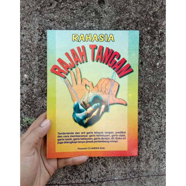 buku RAHASIA RAJAH TANGAN - Wiyoto Krido Sanyoto, SKp. Ypd