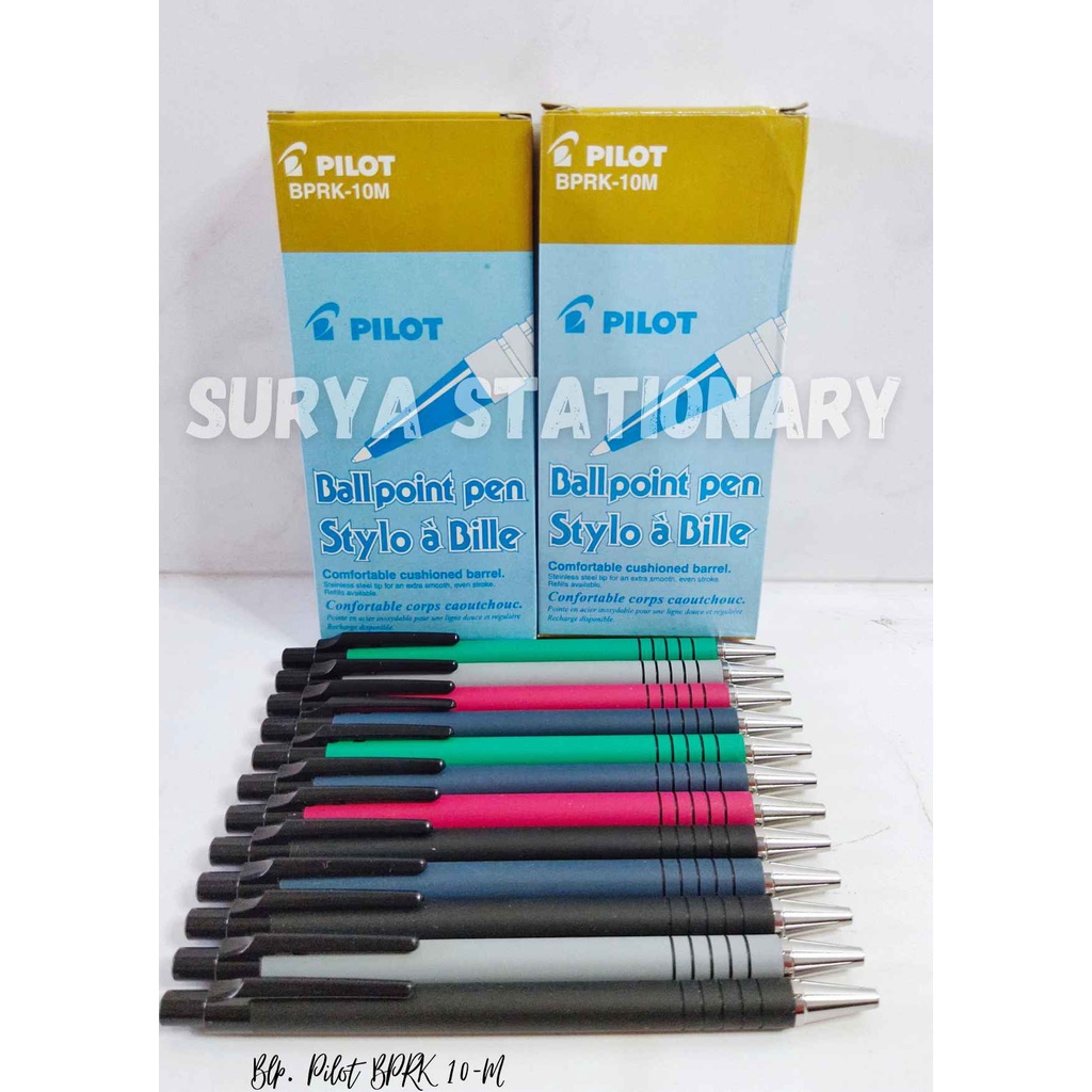 

(PCS) Pulpen Pilot Stylo BPRK-10M / Bolpoin Pilot BPRK-10M 0.5mm