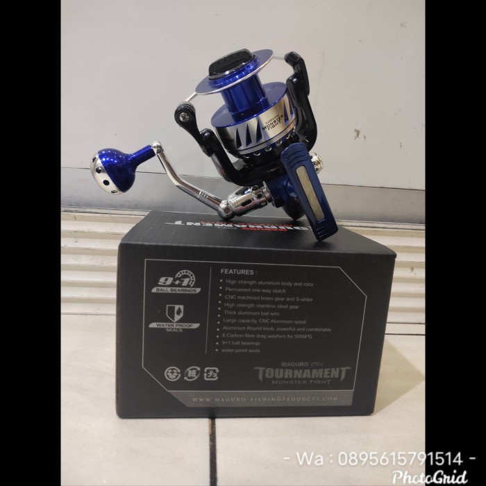 Termurah.. Reel Maguro Tournament 5000Pg Monster Fight Cv