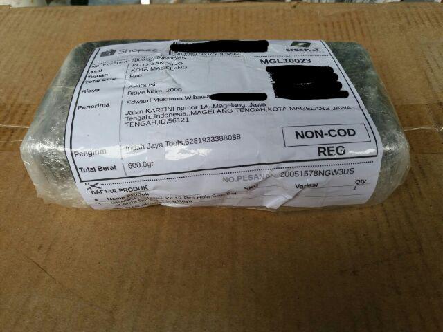 Orange Holesaw Kit 13 Pcs Hole Saw Set Kit Mata Bor Pelubang Kayu