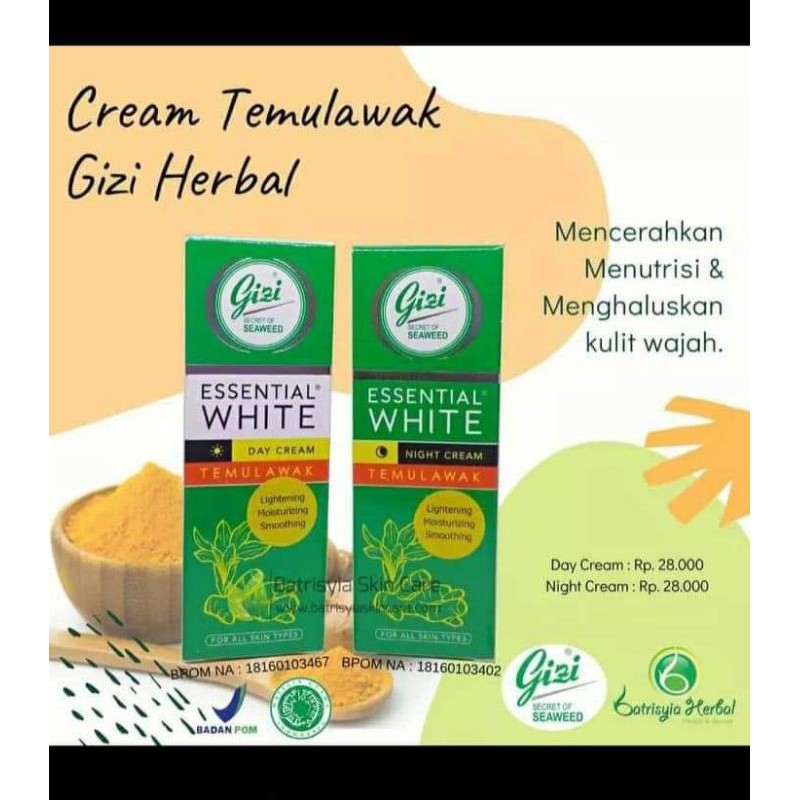Cream Gizi Temulawak