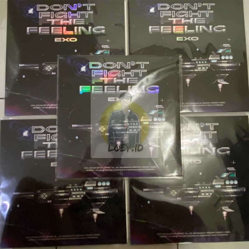 EXO2 - DON'T FIGHT THE FEELING LP LIMITED DFTF VER ALBUM