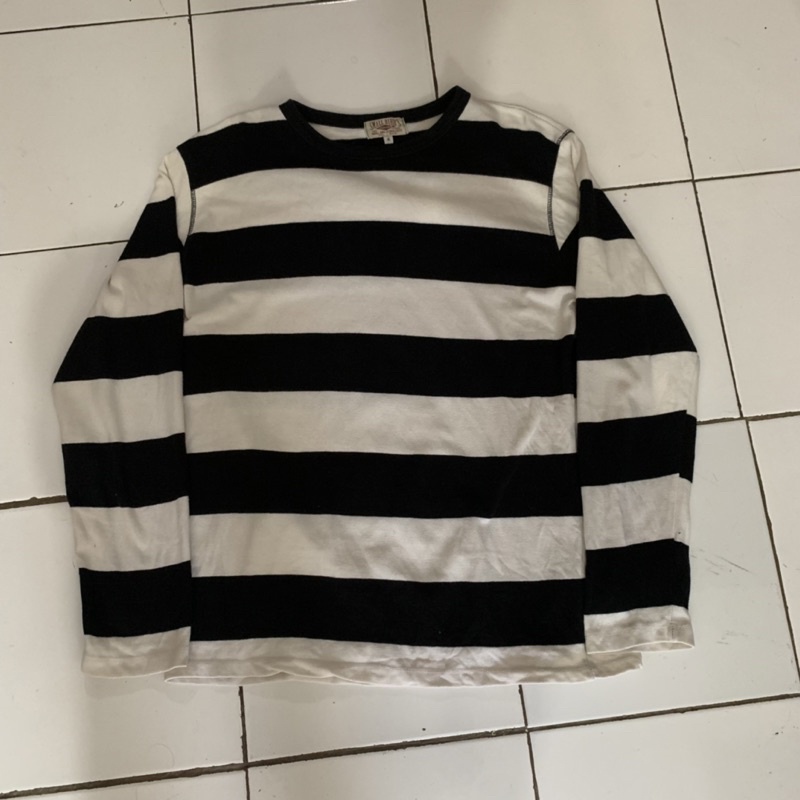 Prisoner Stripe Longsleve Tshirt SmallBirds