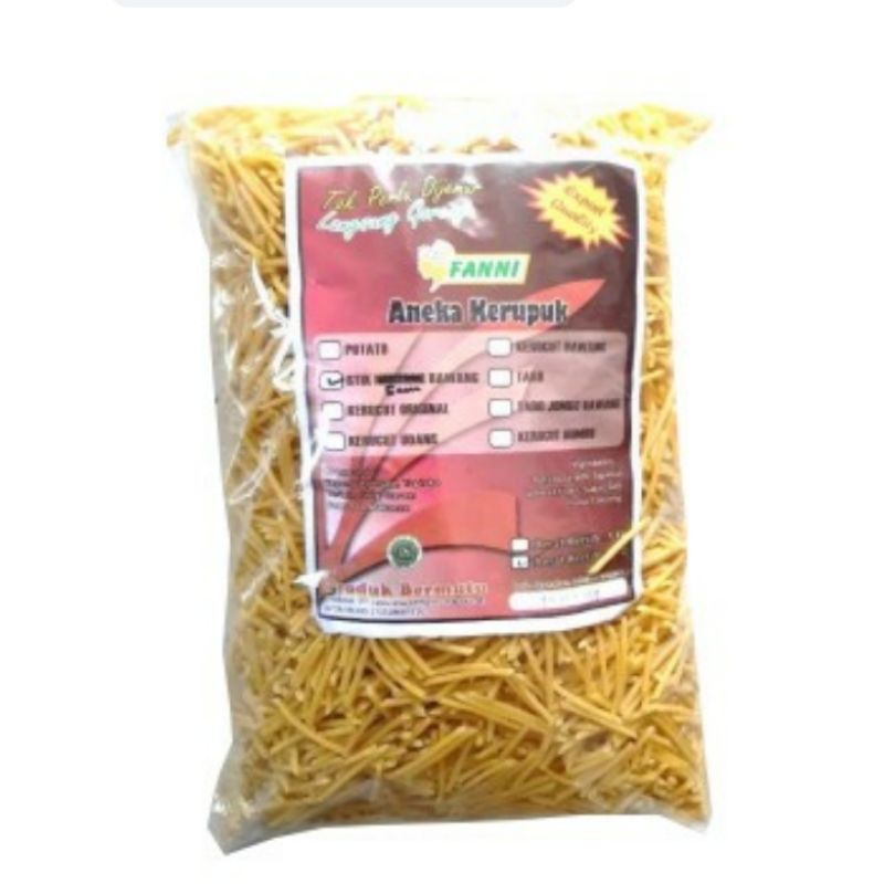 

Stik Mentah rasa Bawang @5kg