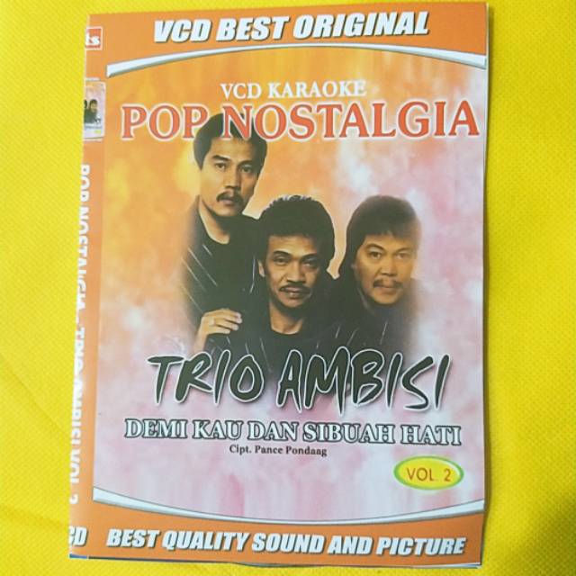 VCD VIDEO LAGU KARAOKE TRIO AMBISI