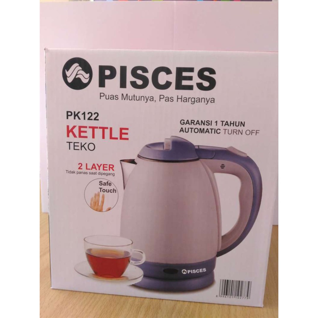 Kettle Listrik Pisces PK 122 1.2 Liter