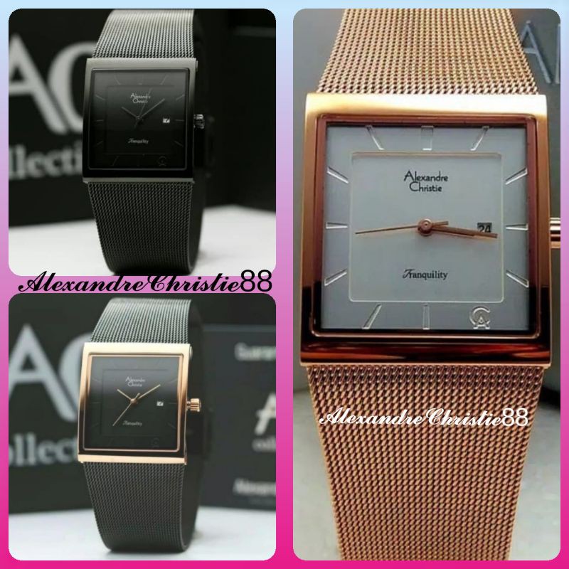 Jam Tangan Wanita Alexandre Christie 8333 AC8333 AC 8333 MD | Original