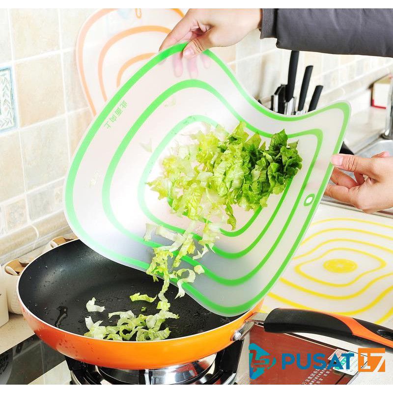 TALENAN PLASTIK FLEKSIBEL LENTUR MODERN / CUTTING BOARD FOR COOKING /