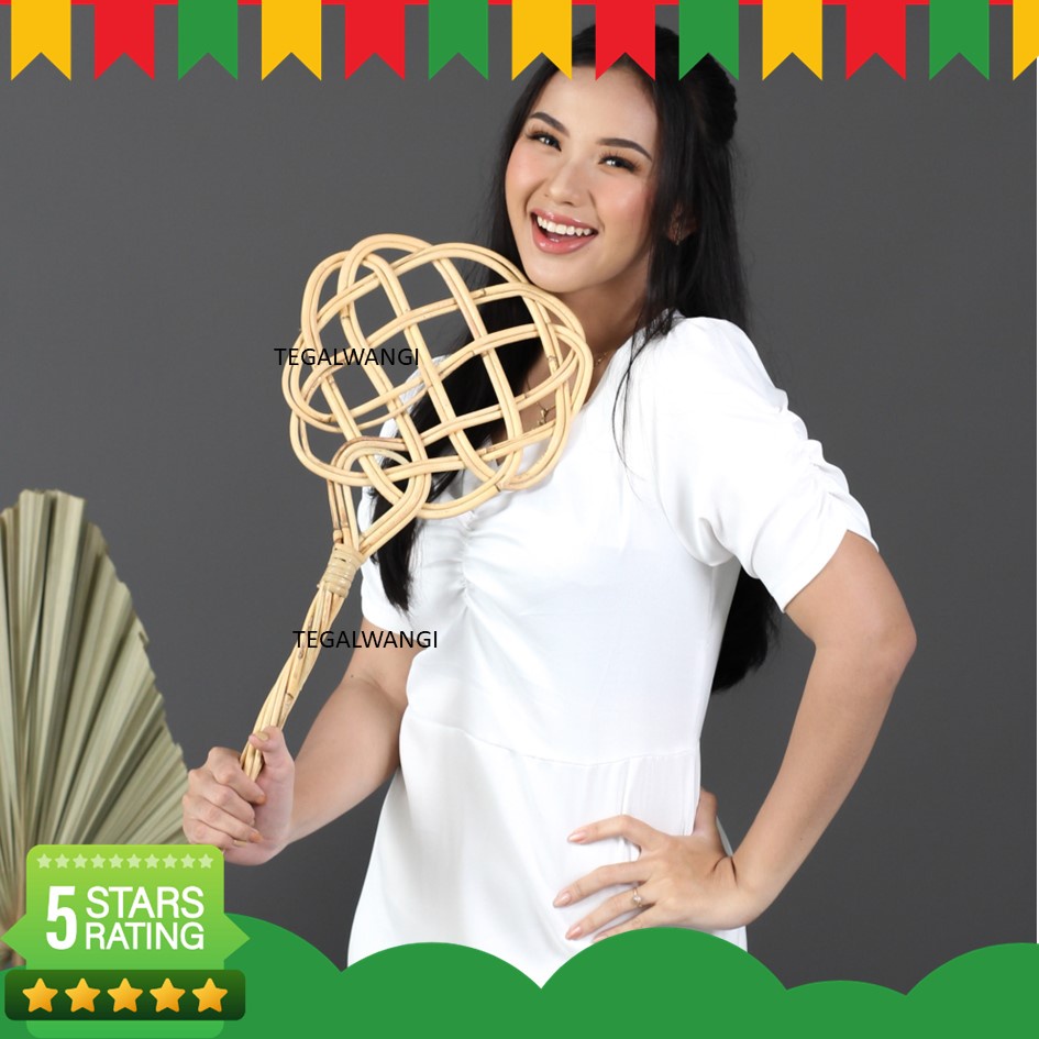 Raket Pemukul Seblak Jemuran Kasur Rotan