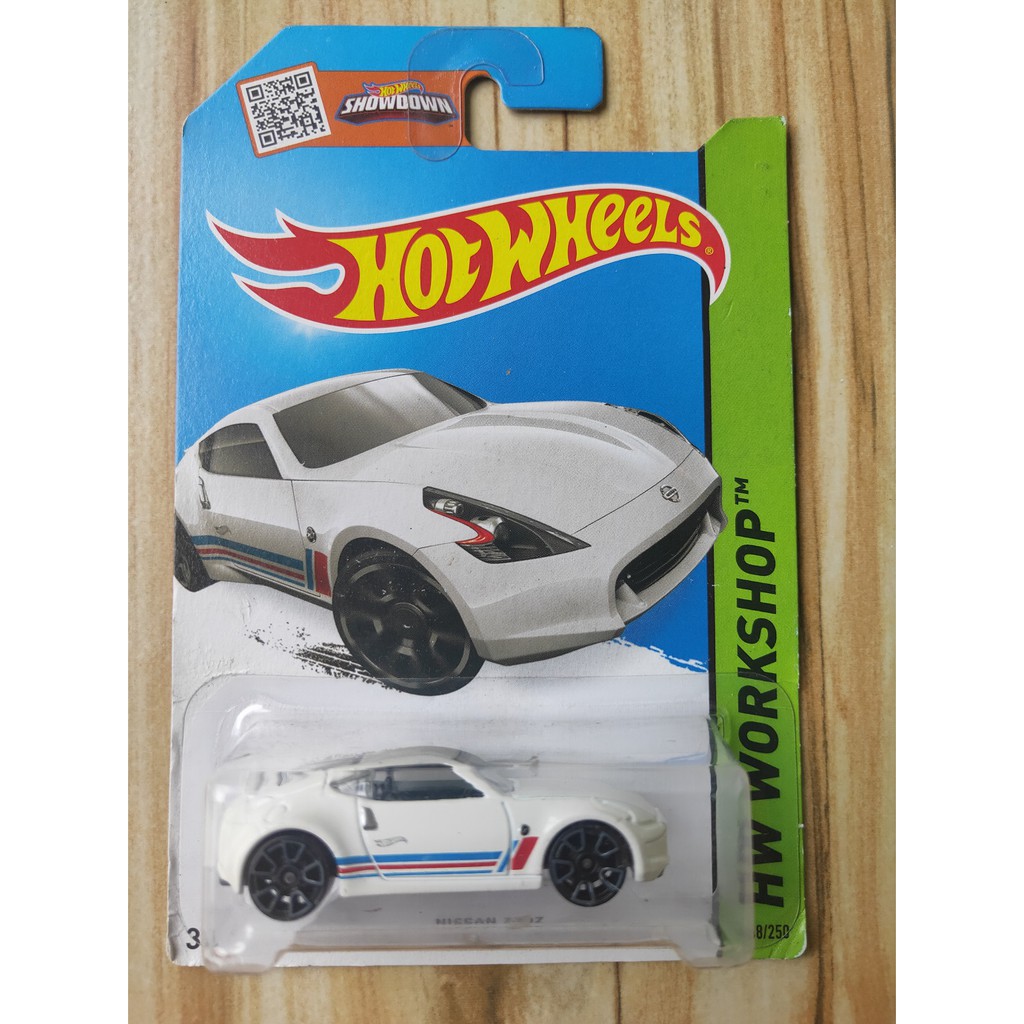Hotwheels Nissan 370Z White