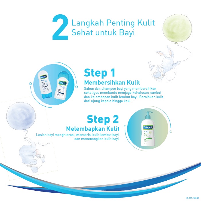 Sabun Mandi &amp; Shampoo Bayi Cetaphil Baby Gentle Wash &amp; Shampoo 400ml