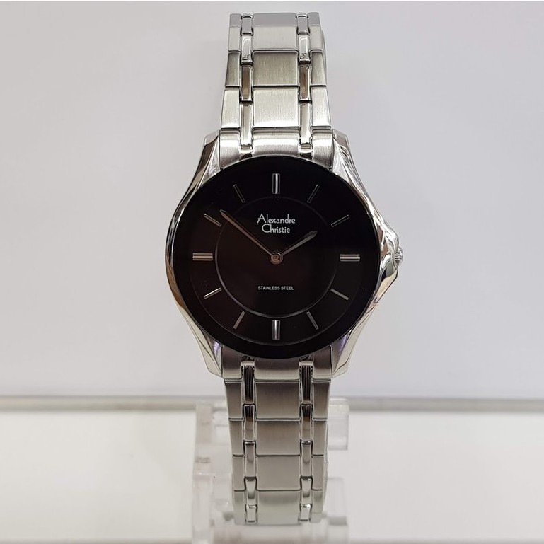 Jam Tangan Wanita Alexandre Christie AC8605 Classic Stainless Steel