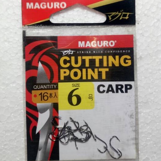 MATA KAIL MAGURO CARP Cutting Point (BLACK CHROME Lubang)