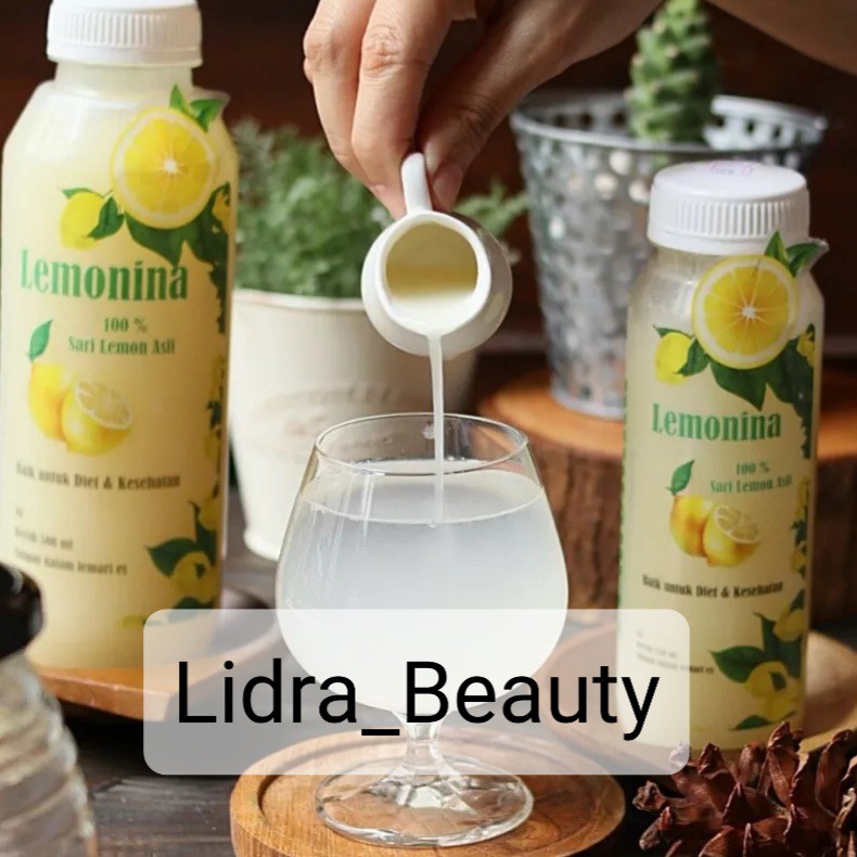 

Lidra BPOM Lemonina, Sari Lemon 100% Asli, Perasan Lemon, Air Lemon Murni 500ml