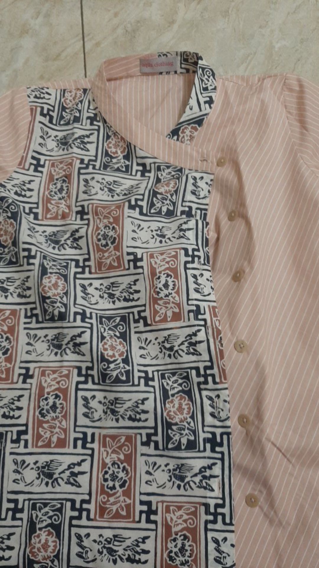 Batik Mix Garis Lucu Dan Unik