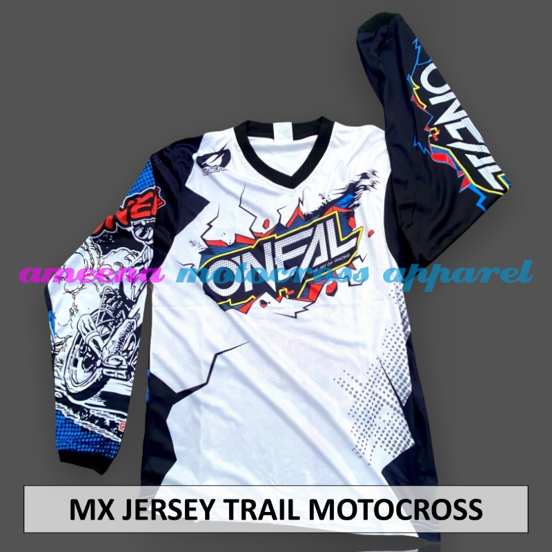 Jersey Trail - Jersey Motocross - Jersey MX Lokal - Jersey Sublim Offset - Jersey Enduro - Jersey Sepeda - Jersey Adventure - ON009